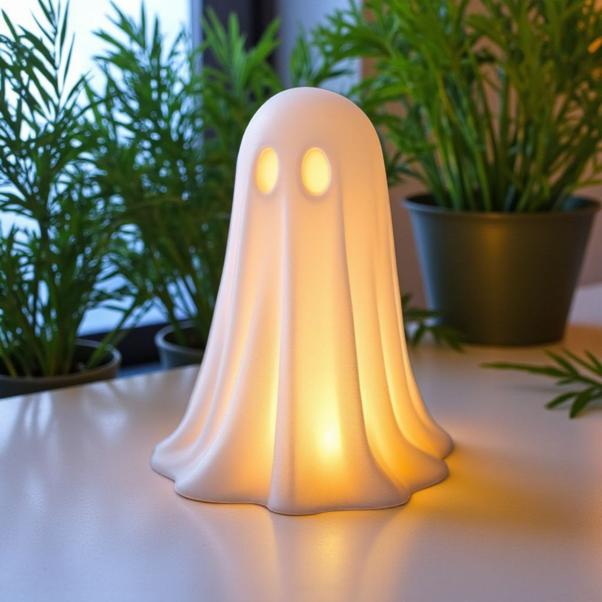 Little Halloween ghost (LED tealight) — view 3