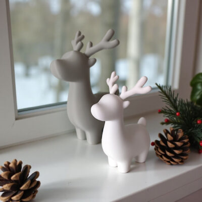 Renne de Noël minimaliste