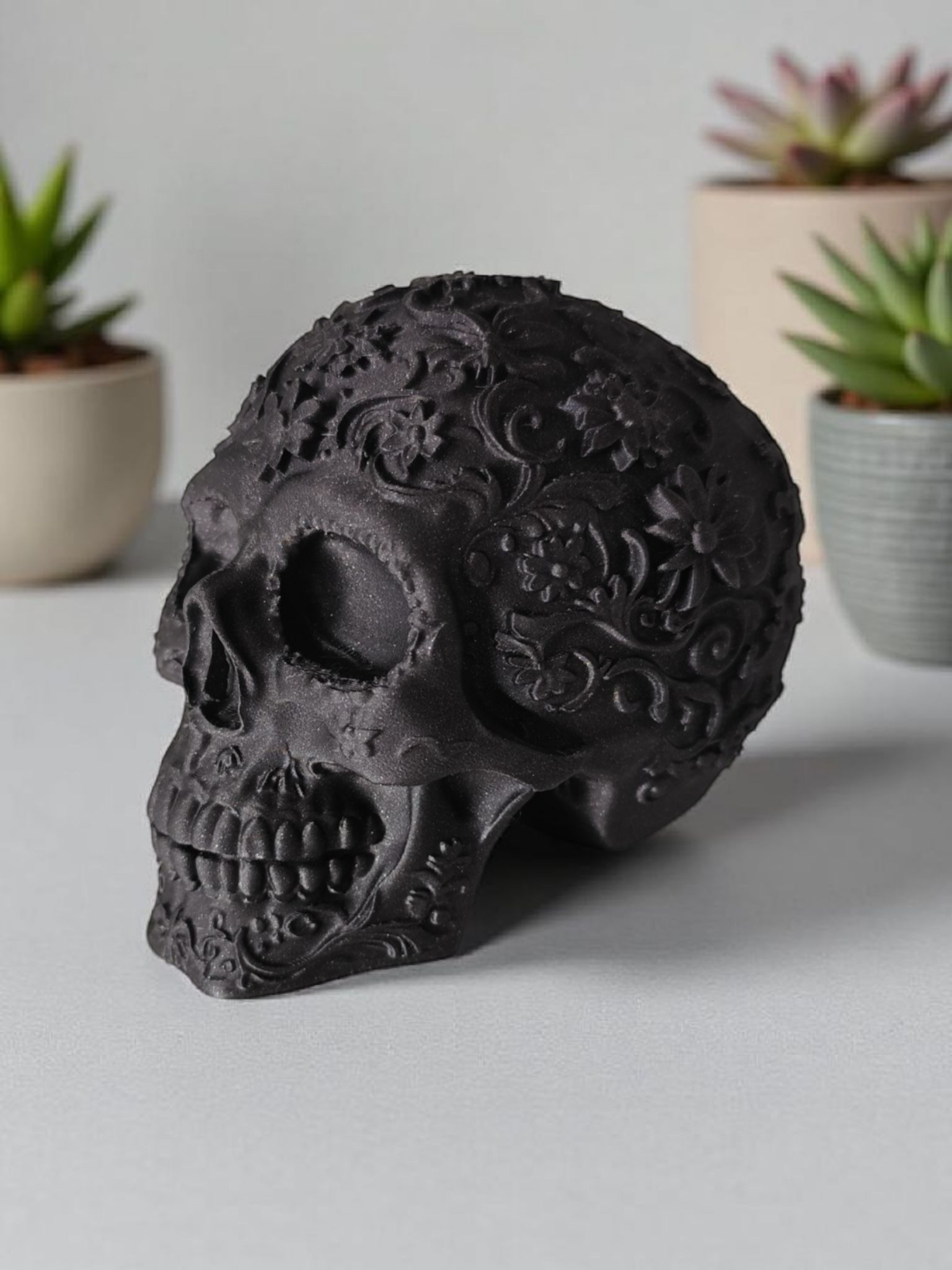 Ornamental Mexican skull