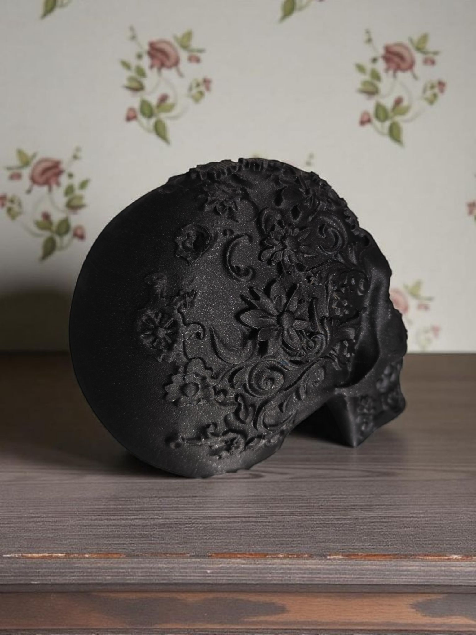 Ornamental Mexican skull — view 2