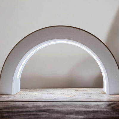 Arche lumineuse minimaliste à DEL