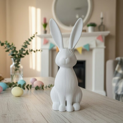 Lapin de Pâques nervuré