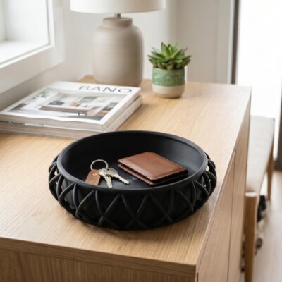 Plateau à clés style panier