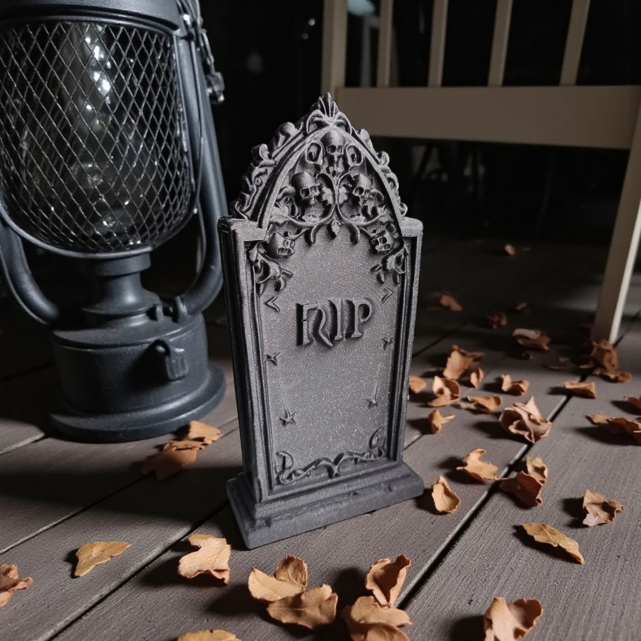 Pierre tombale décorative d’Halloween — vue 2