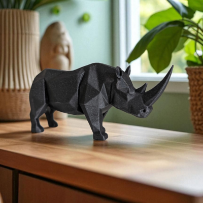 Rhinocéros low poly