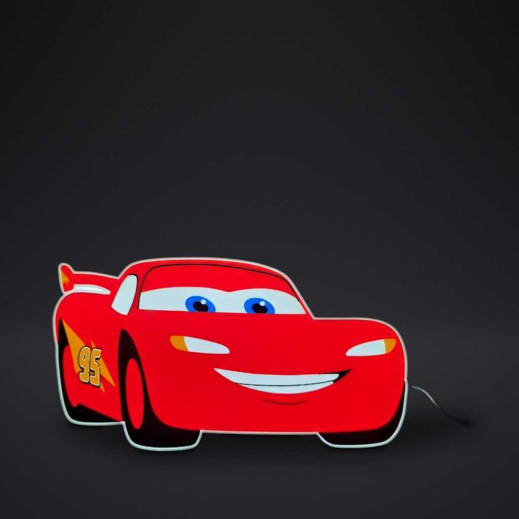 Lightbox voiture de course — projet « Lumières de caractère », Komplice3D