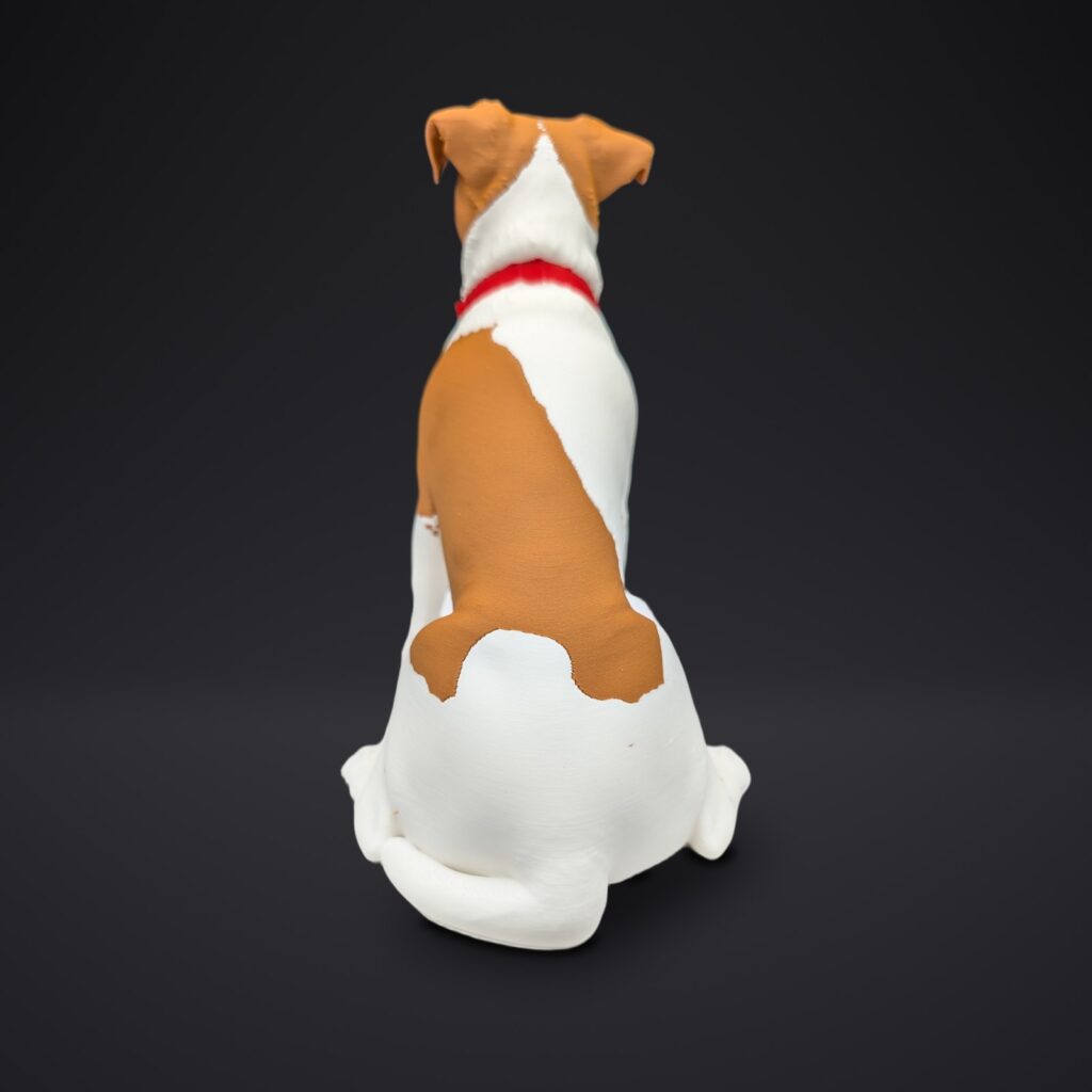 Figurine imprimée, de profil — projet « Le petit malin », Komplice3D