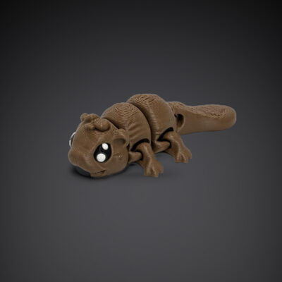 Castor articulé, impression 3D