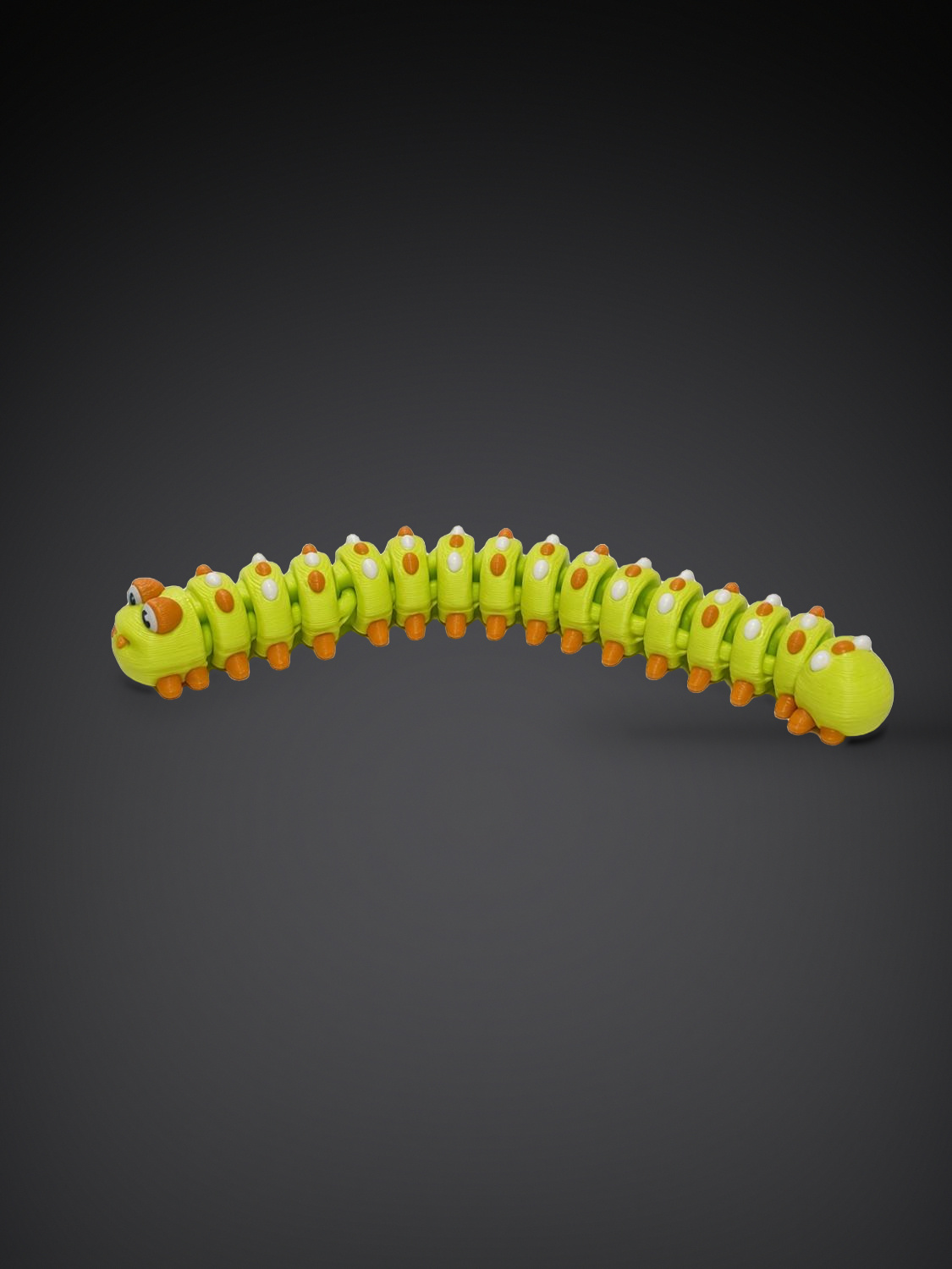 Chenille articulée, impression 3D, photo 4