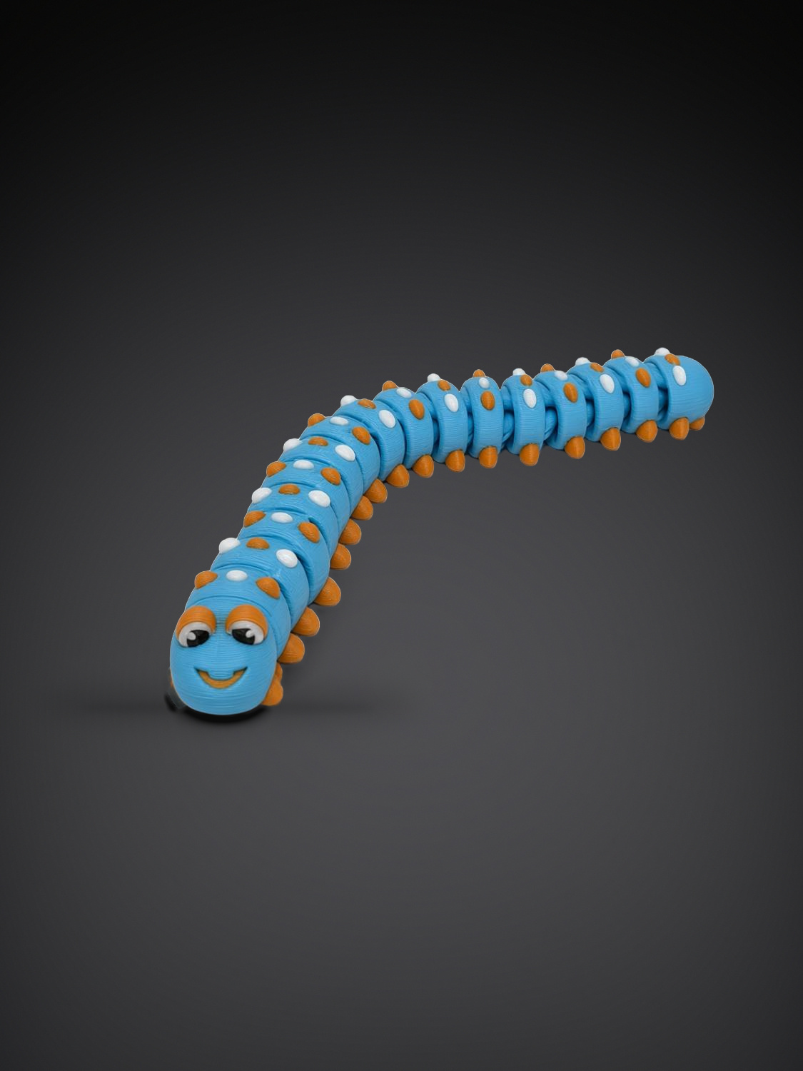 Chenille articulée, impression 3D, photo 7
