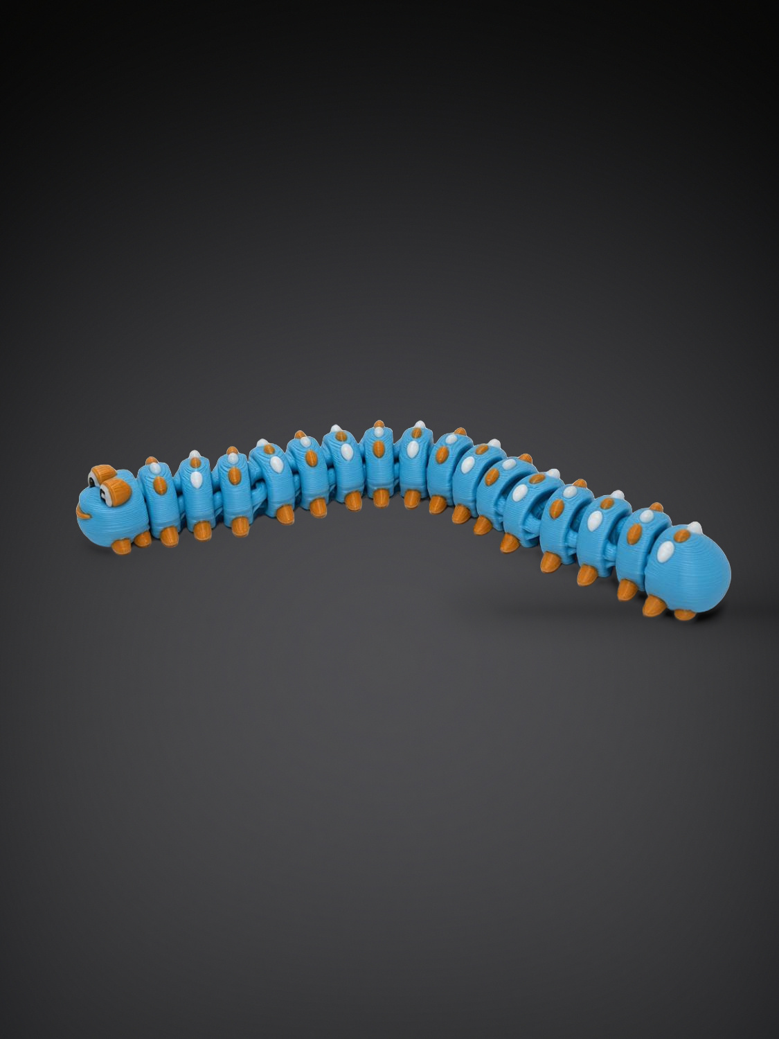 Chenille articulée, impression 3D, photo 8