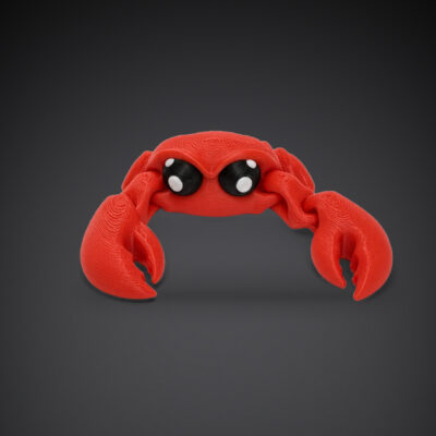 Crabe articulé, impression 3D