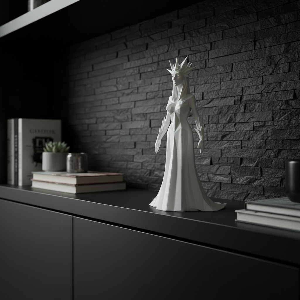 The Ice Queen (full body), 3D printed, photo 2