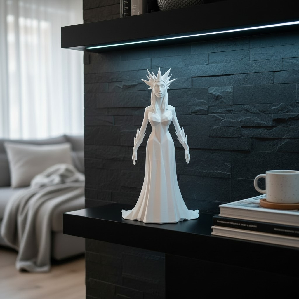 The Ice Queen (full body), 3D printed, photo 3