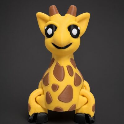 Girafe articulée, impression 3D