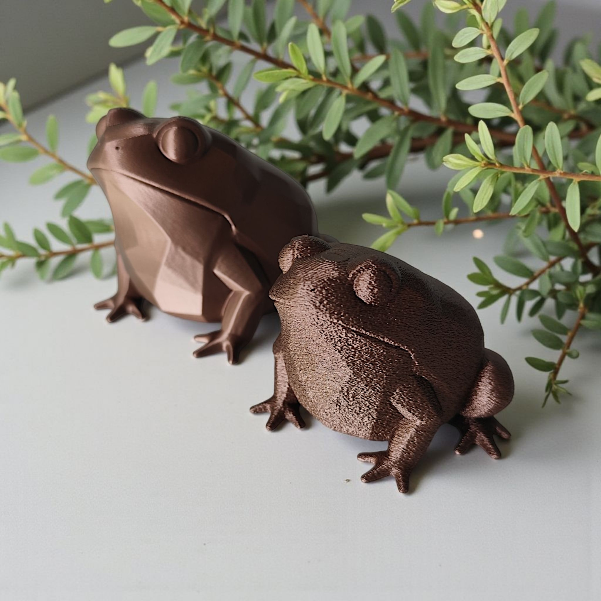 Grenouille low poly