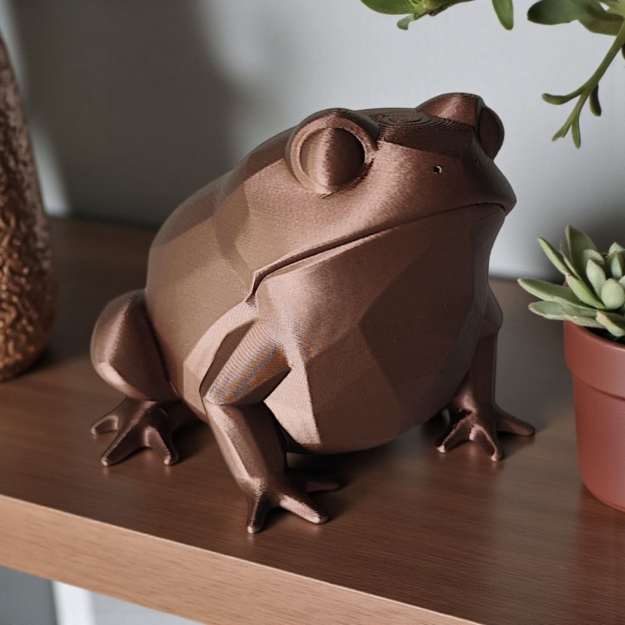 Grenouille low poly — vue 2