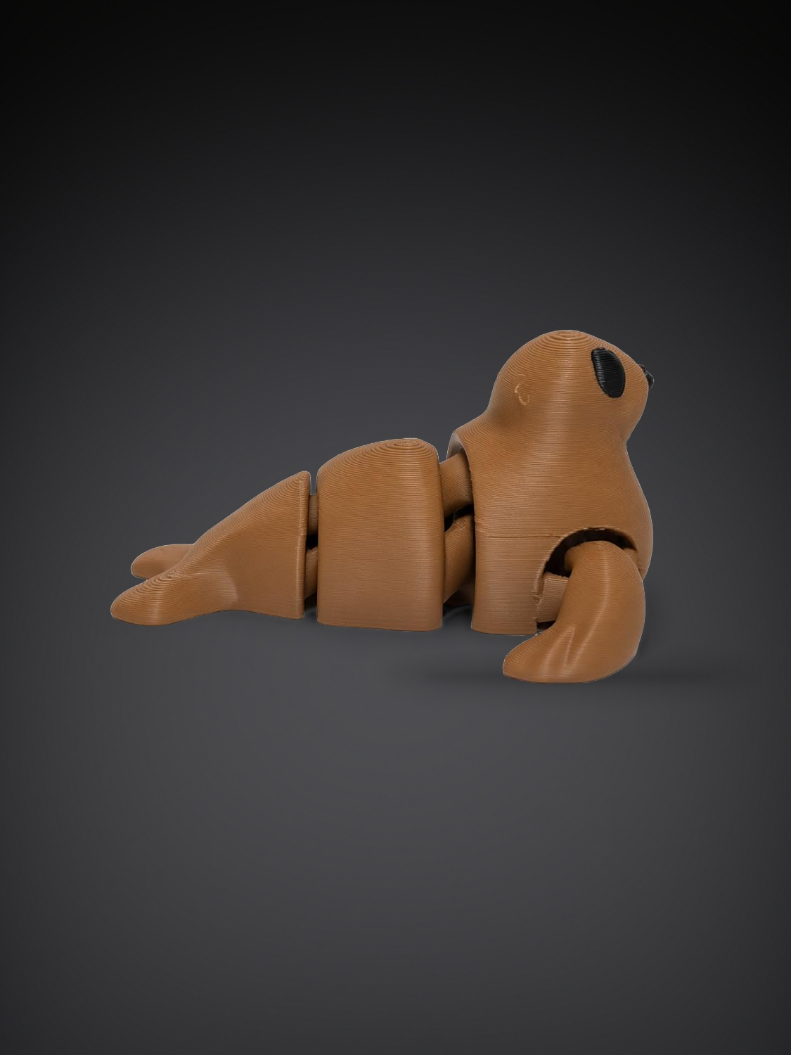 Phoque articulé, impression 3D, photo 4
