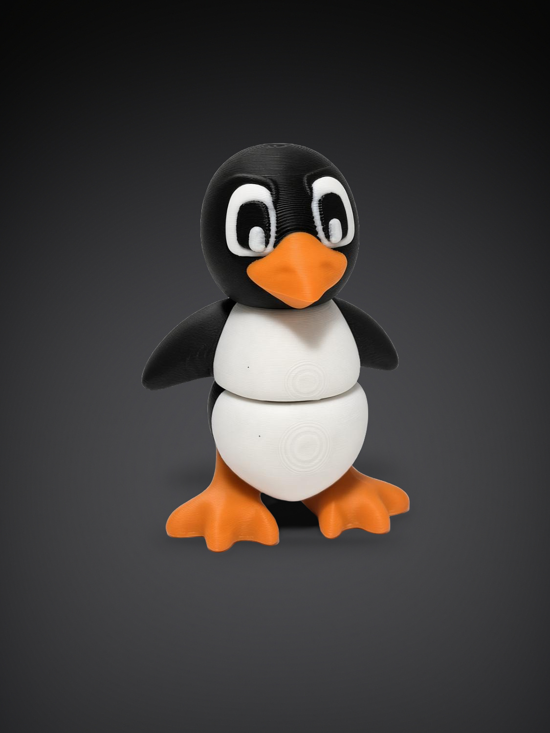 Pingouin articulé, impression 3D