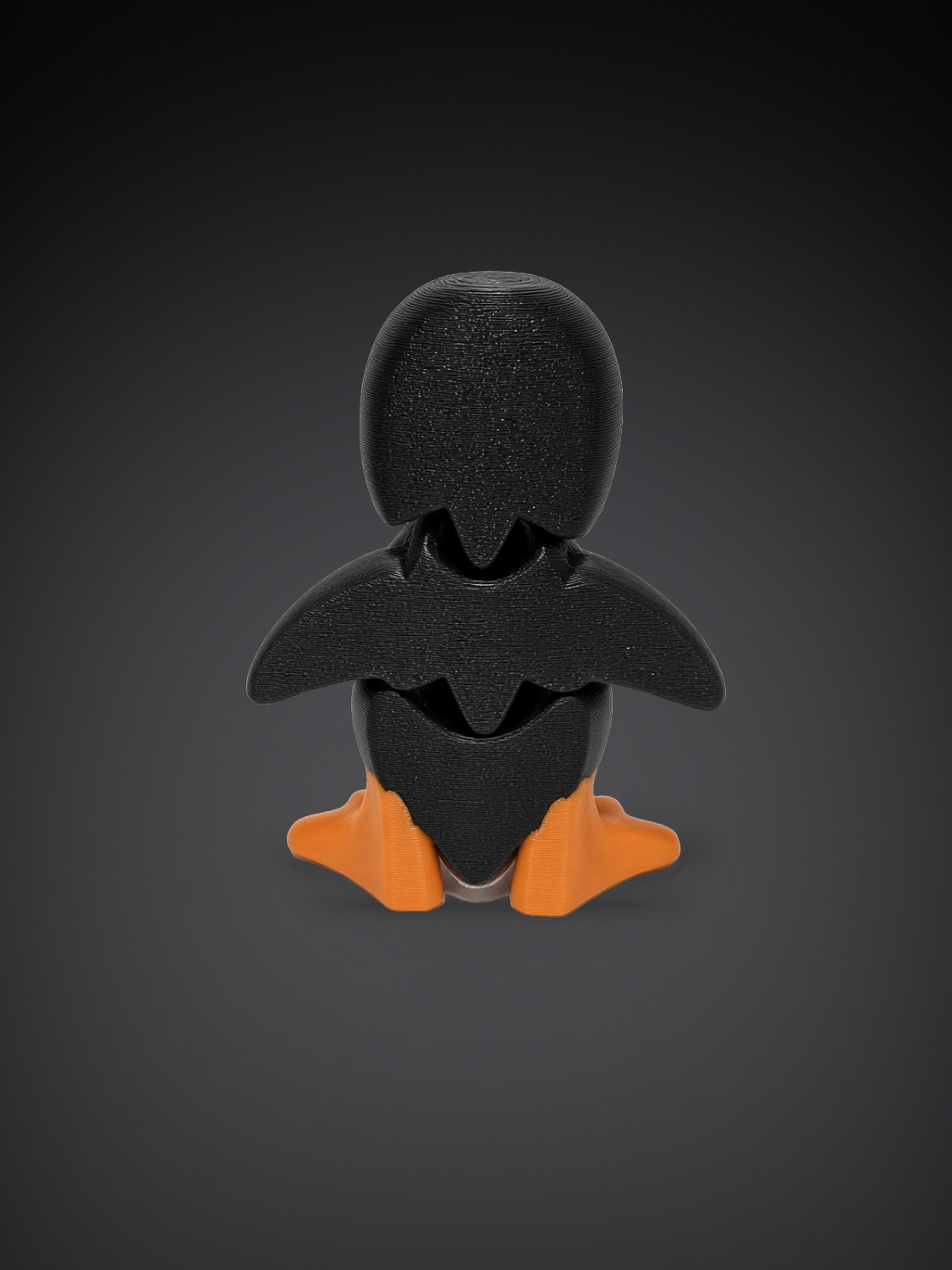Pingouin articulé, impression 3D, photo 5