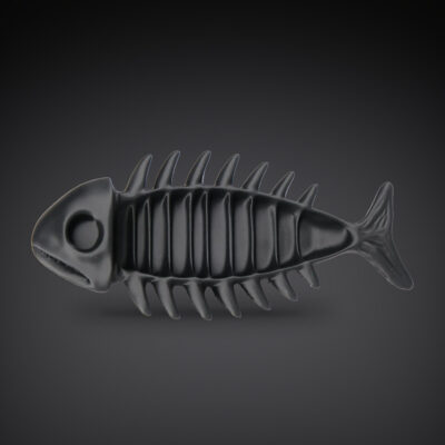 Plateau squelette de poisson – vide-poche, impression 3D