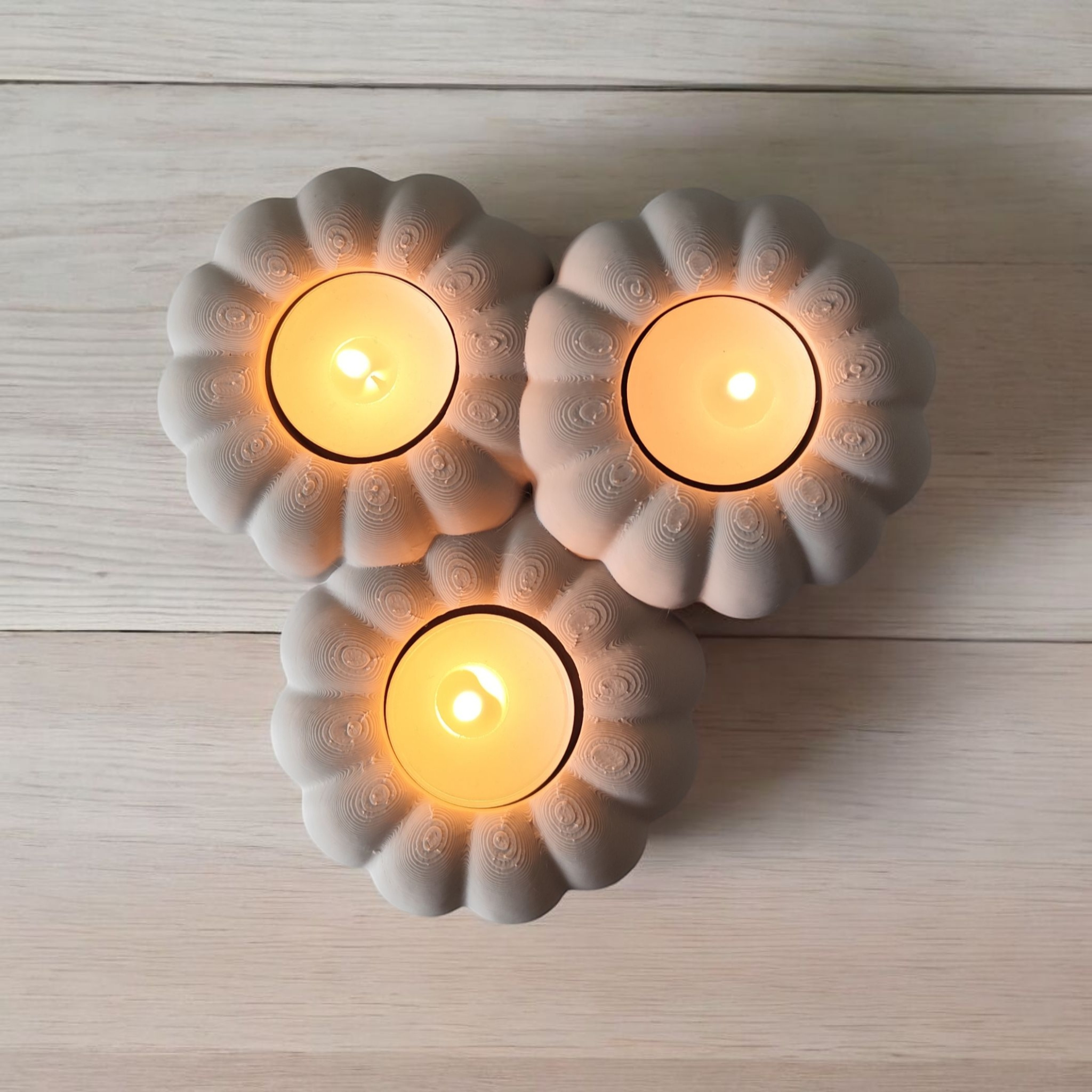 Autumn pumpkin candle holder — view 2
