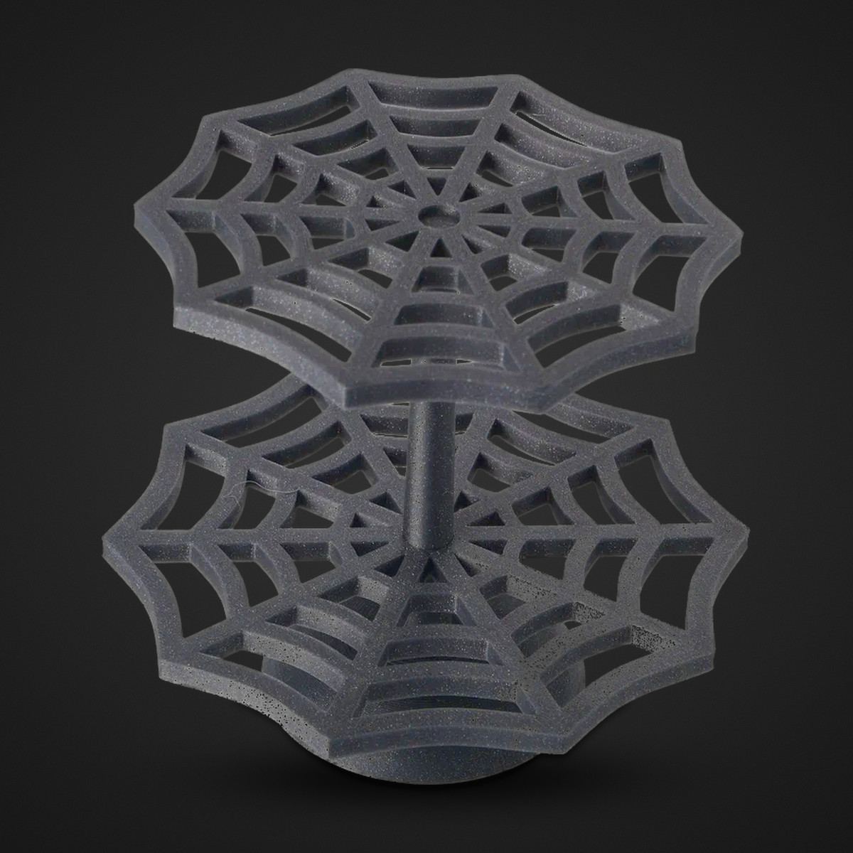 Présentoir à bonbons toile d’araignée – 2 étages, impression 3D, photo 4