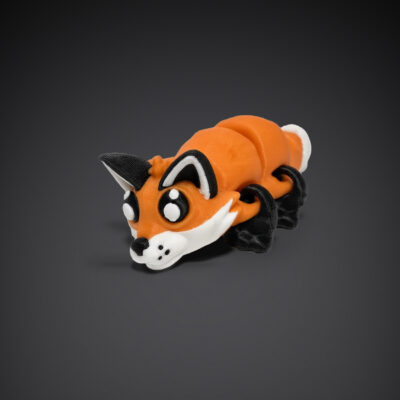 Renard articulé, impression 3D