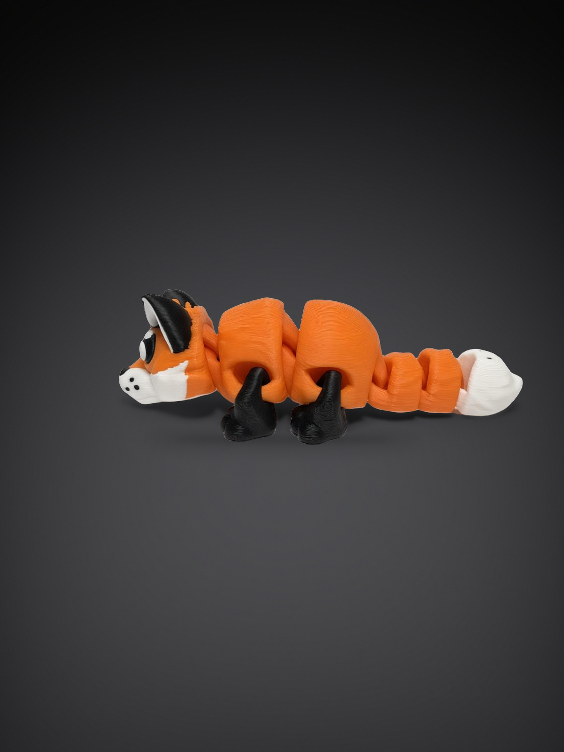 Renard articulé, impression 3D, photo 3